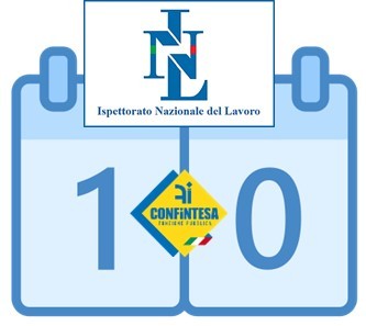 INL – MINISTERO DEL LAVORO :1 A 0 FIRMATA LA PRIMA PROGRESSIONE ECONOMICA DOPO 10 ANNI DI ATTESA